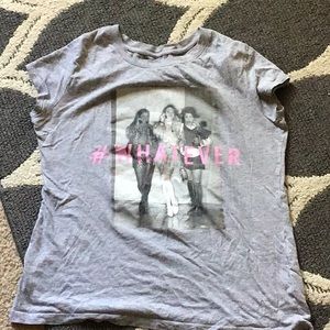 Gray Clueless Fitted tee